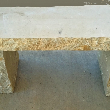 Limestone Bench